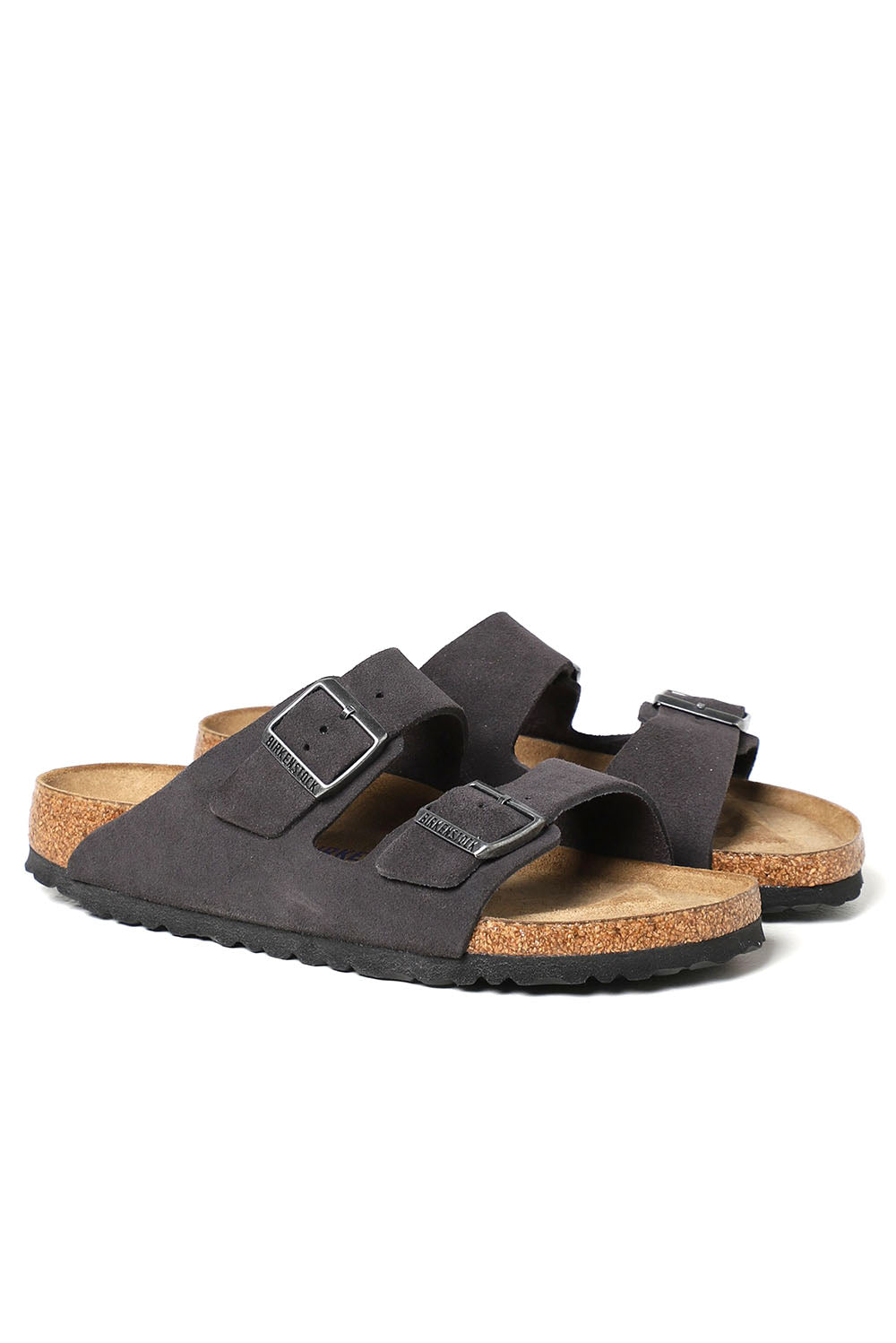  Birkenstock Arizona Velvetgrey Woman - 2