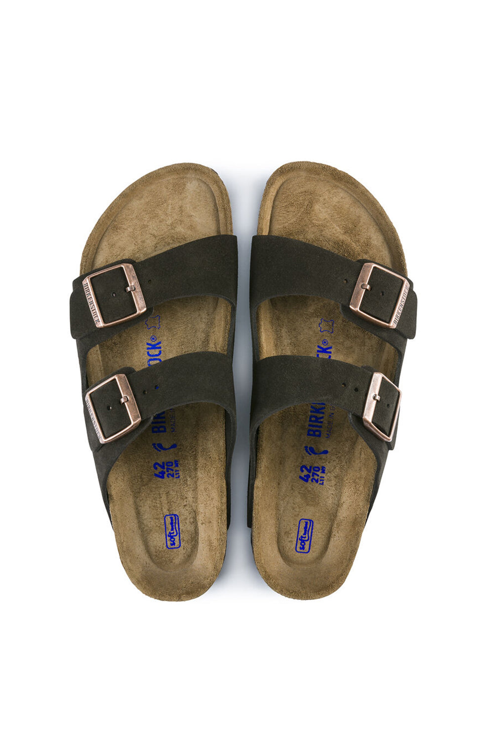  Birkenstock Arizona Sfb Mocca Uomo - 4