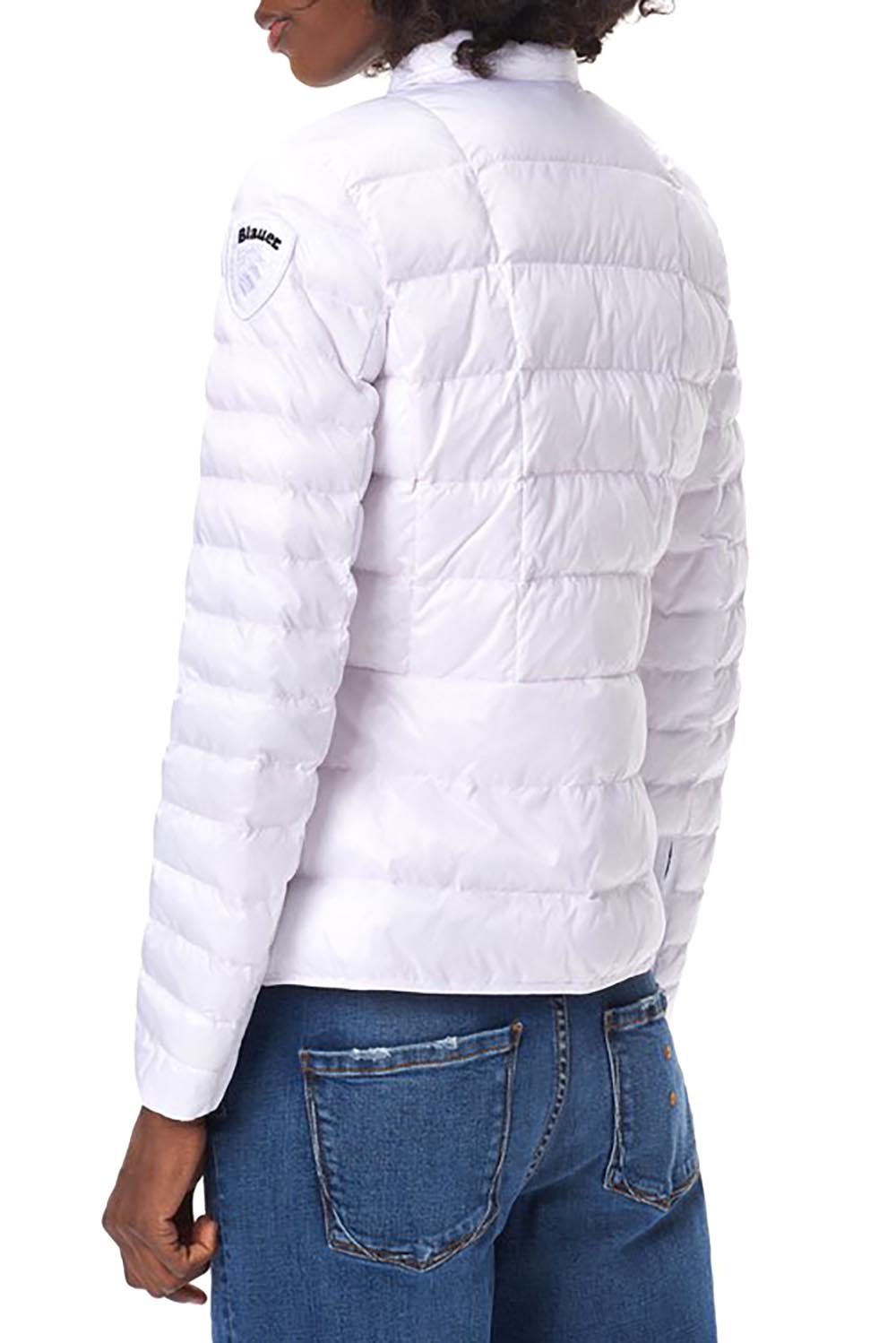  Blauer Women's Biker Down Jacket White Woman - 3