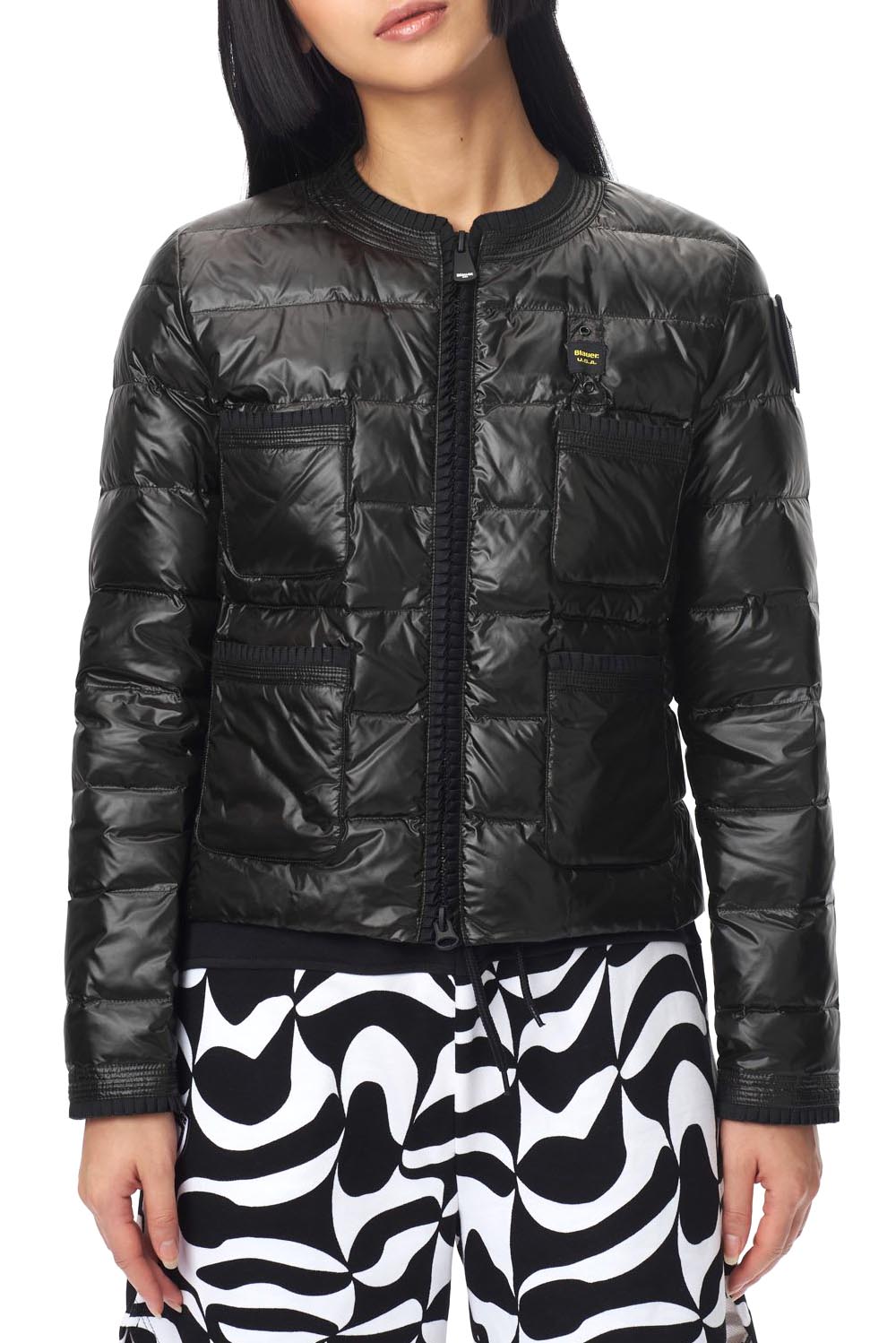  Blauer Short Women's Jacket Black Woman - 2