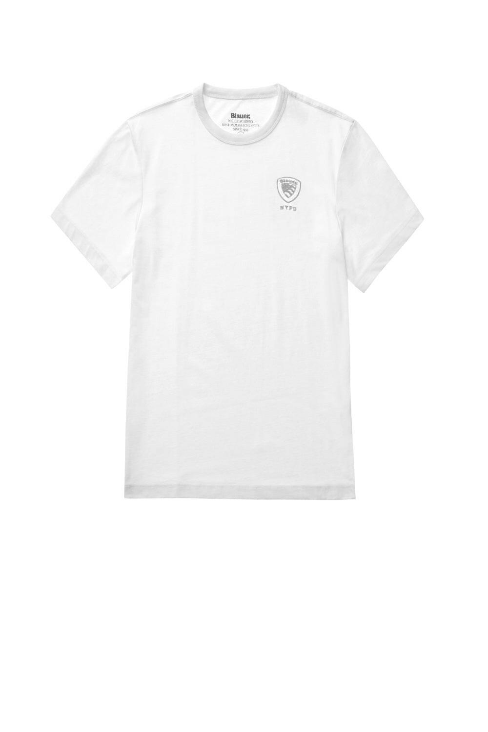  Blauer T-shirt Logo White Uomo - 1