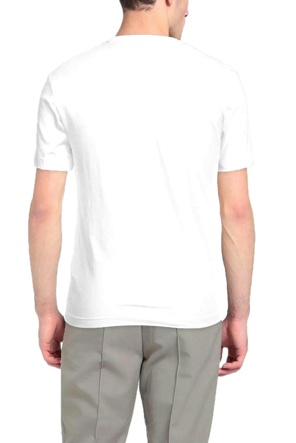  Blauer T-shirt Logo White Uomo - 3