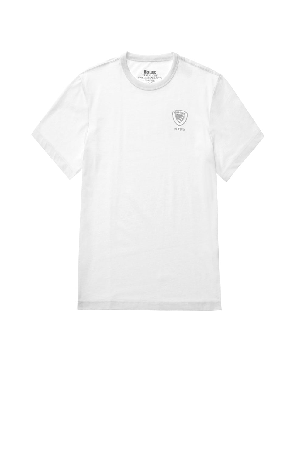  Blauer Logo T-shirt White Uomo - 1