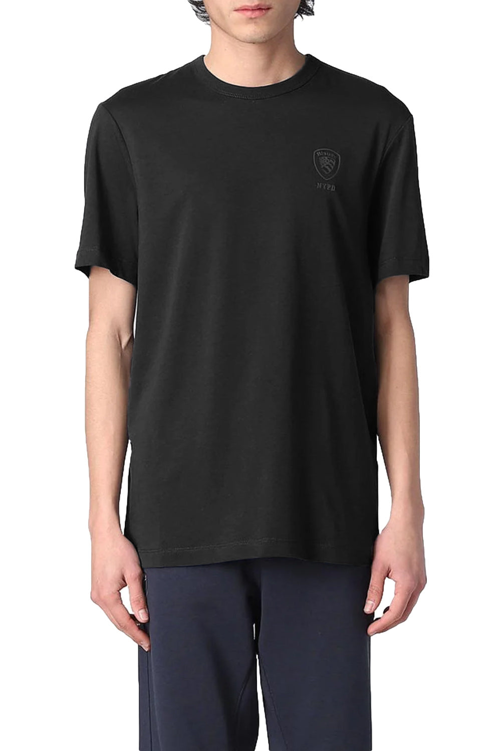  Blauer Logo T-shirt Black Uomo - 2