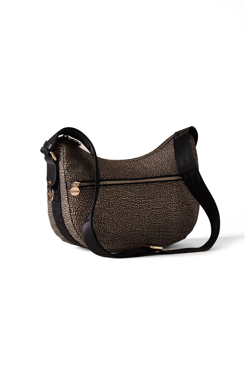  Borbonese Luna Bag Small Op Natural Woman - 2