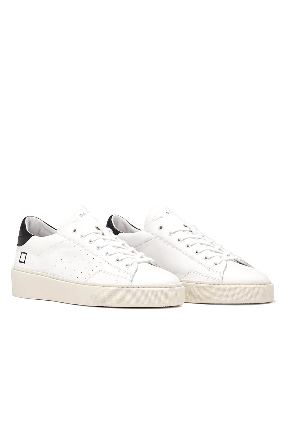  Date Levante Calf White-black Uomo - 2