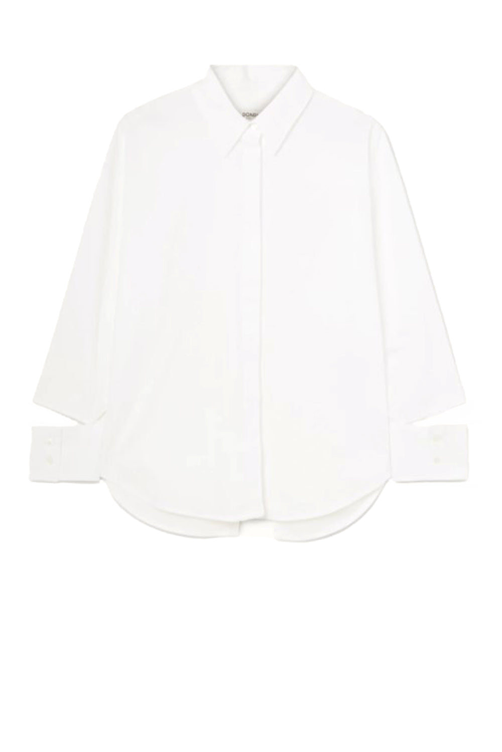  Dondup Oversize Shirt White Woman - 1