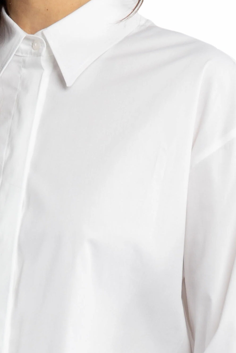  Dondup Oversize Shirt White Woman - 3