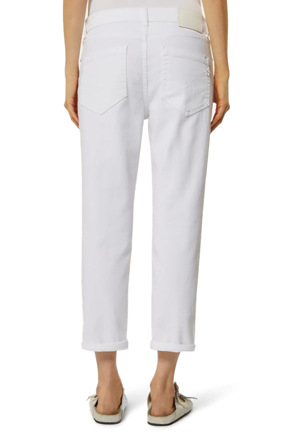  Dondup Koons Trousers White Woman - 3