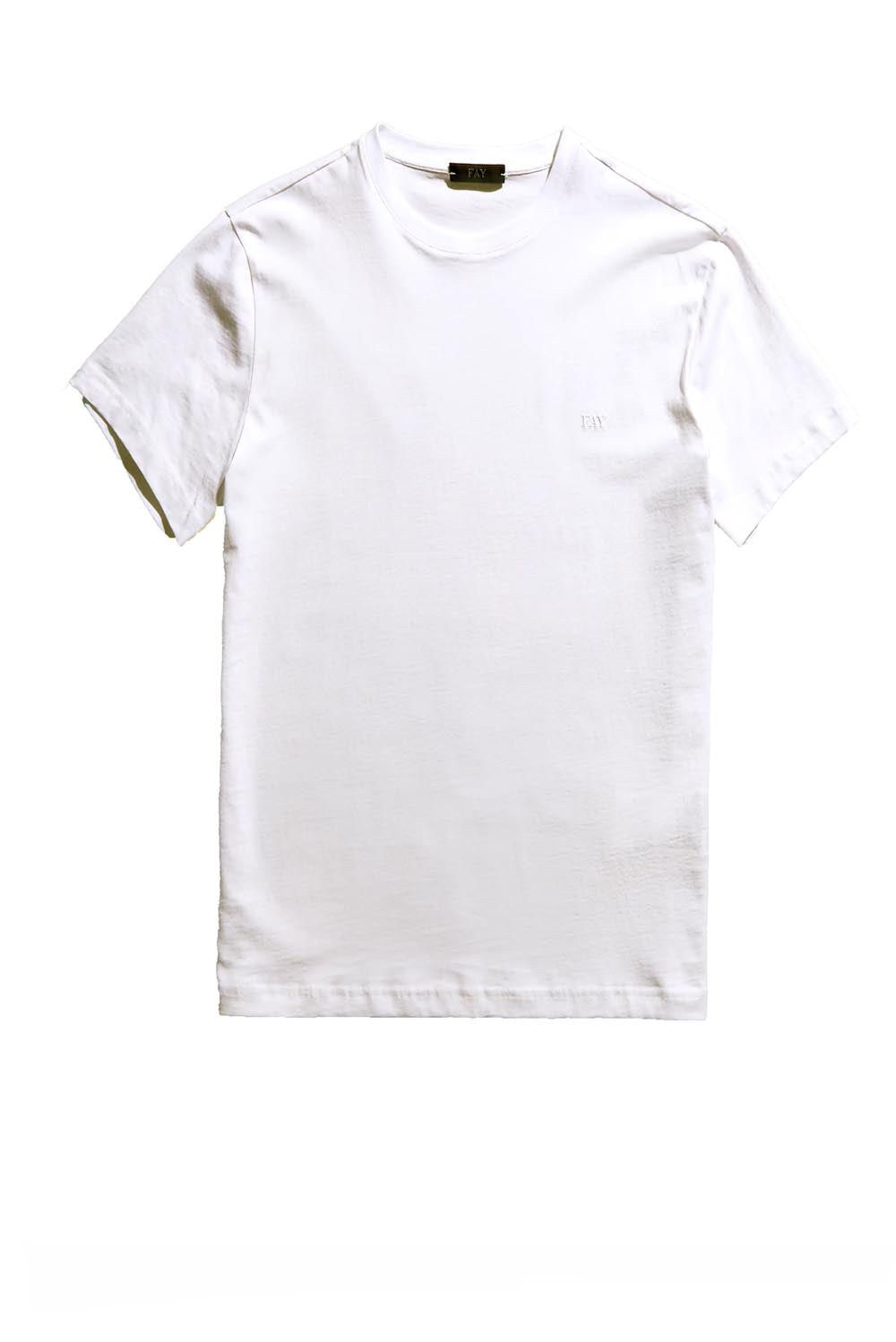  Fay T-shirt White Uomo - 1