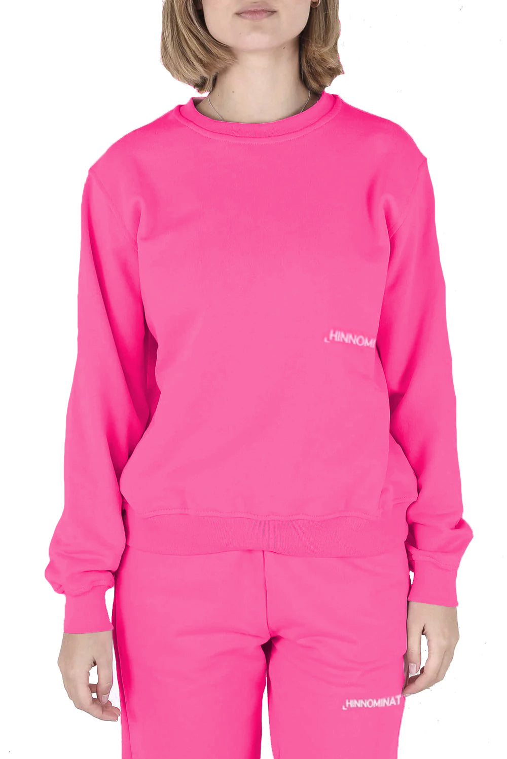  Hinnominate Crewneck Sweatshirt Fucsia Woman - 2