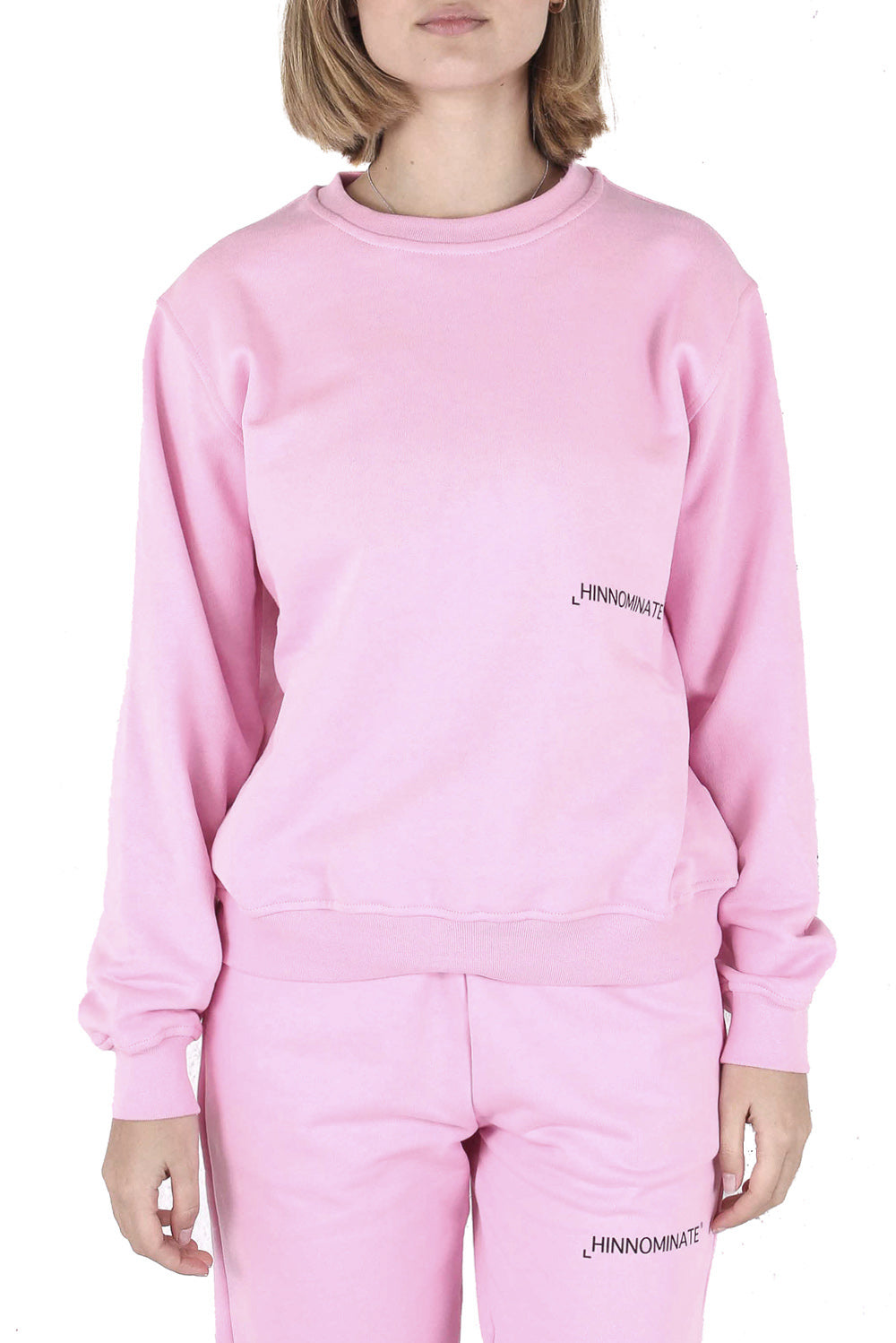  Hinnominate Crewneck Sweatshirt Pink Woman - 2