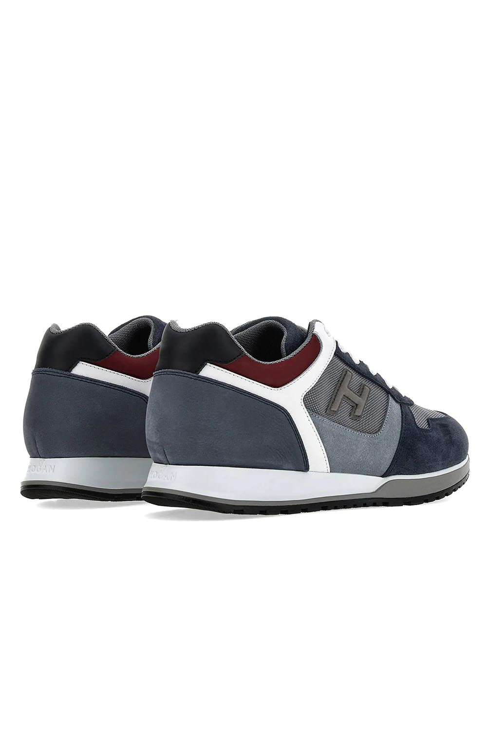  Hogan H321 Sneakers Blu Uomo - 3