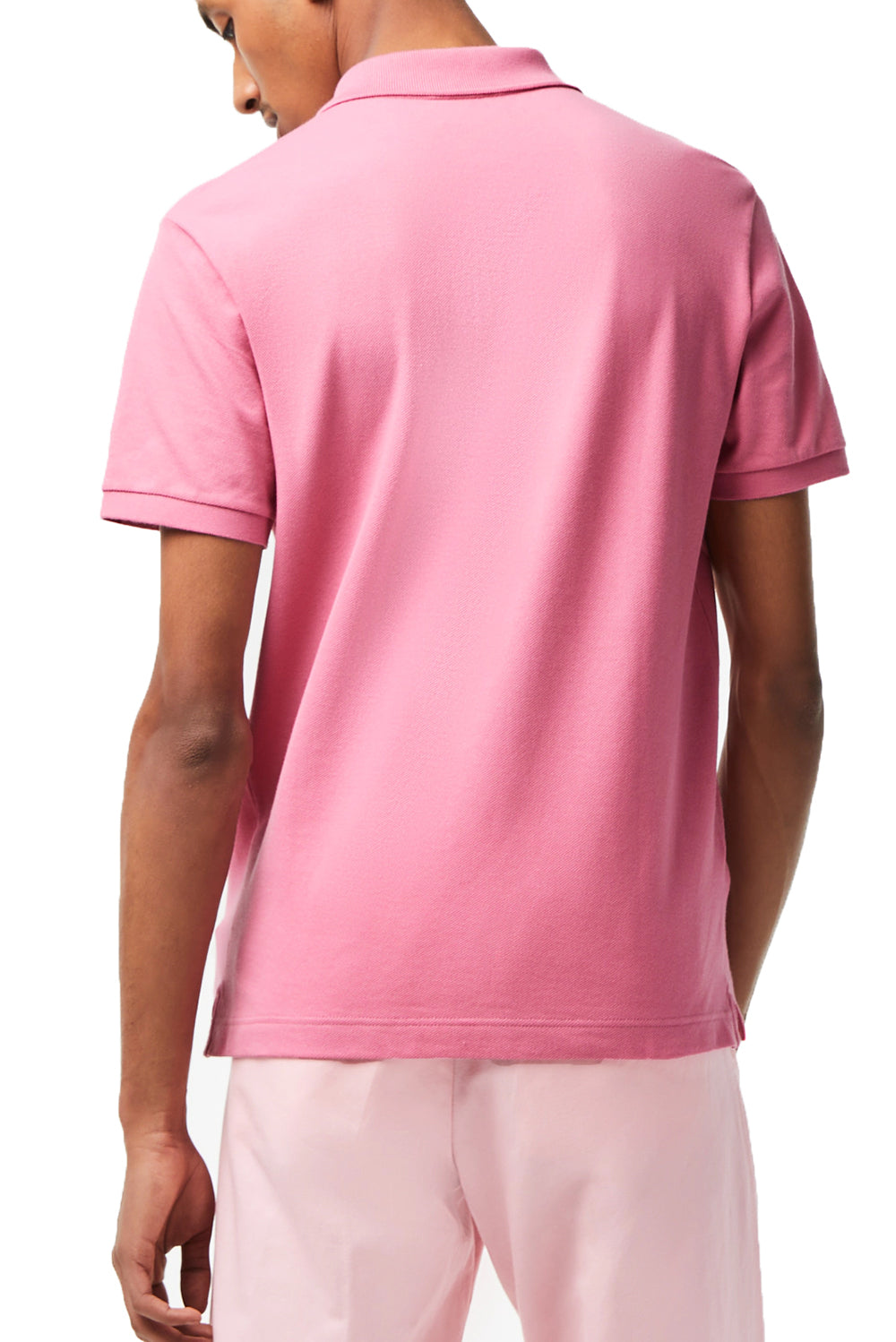  Lacoste Polo Pique' Rosa Uomo - 3