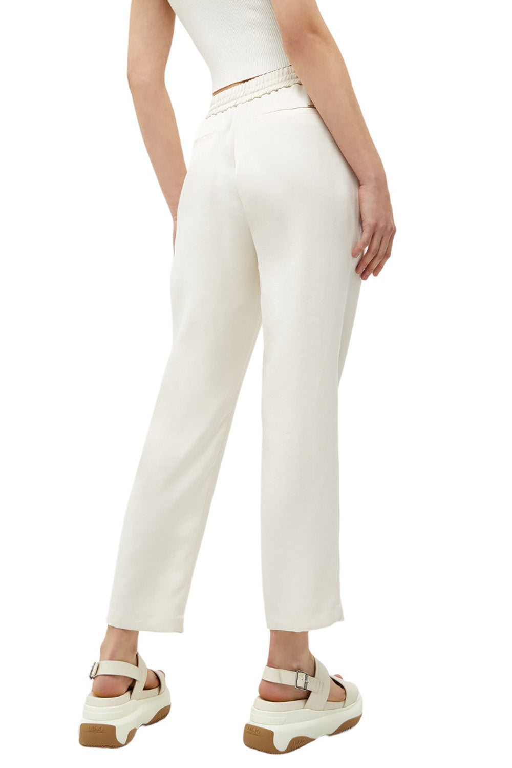  Liu Jo Jogging Trousers Naturale Woman - 3