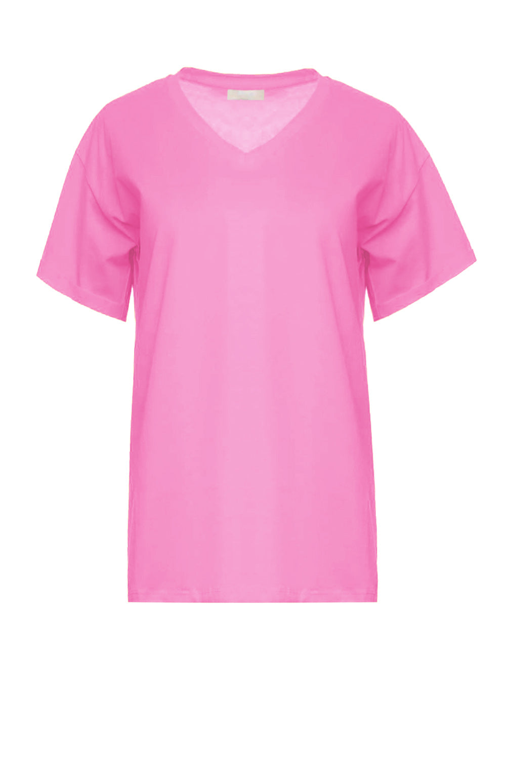  Liu Jo Cotton T-shirt Orchid Pink Woman - 1