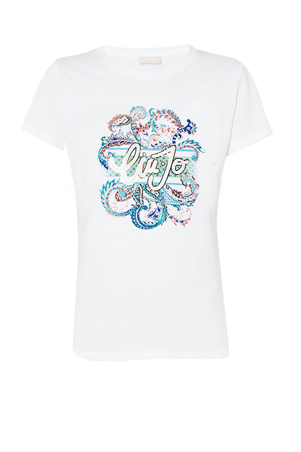  Liu Jo T-shirt With Logo Bianco Woman - 1