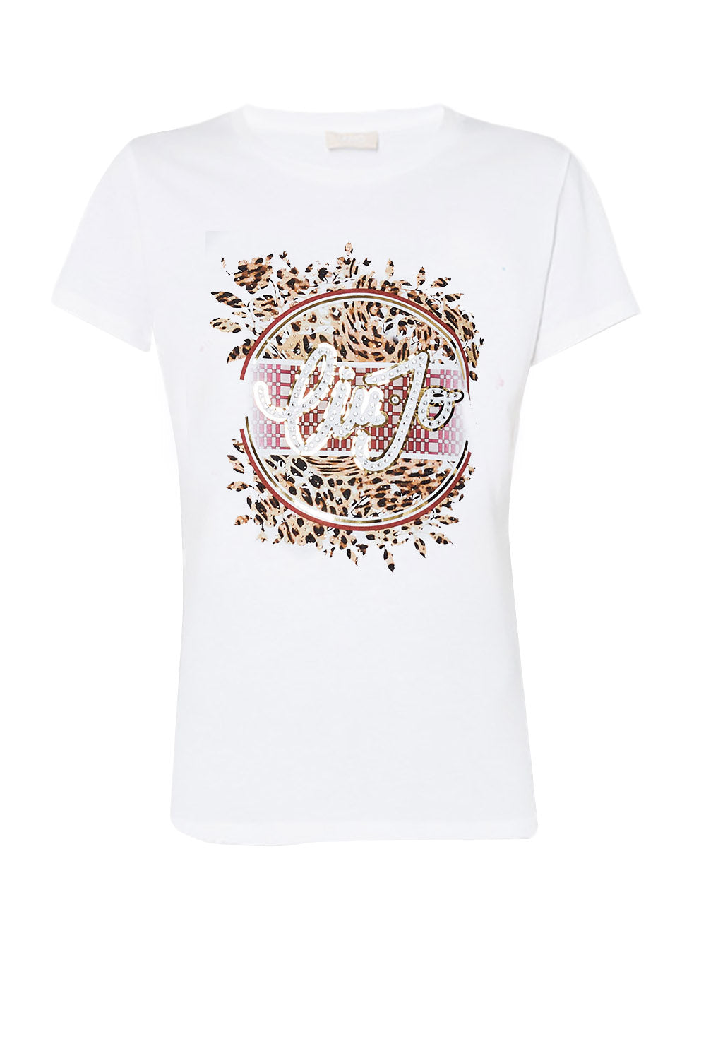  Liu Jo T-shirt With Logo Bianco Woman - 1