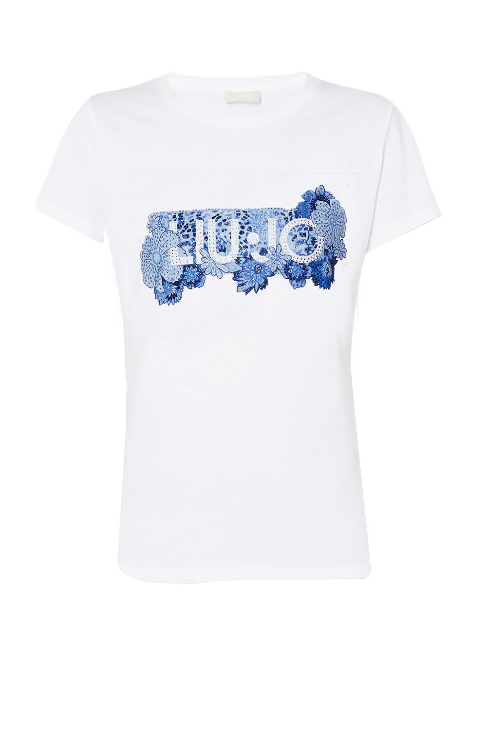  Liu Jo T-shirt With Logo Bianco Woman - 1