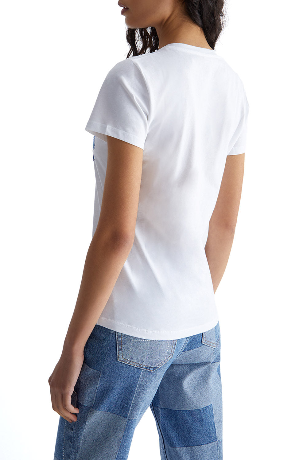  Liu Jo T-shirt Con Logo Bianco Woman - 3