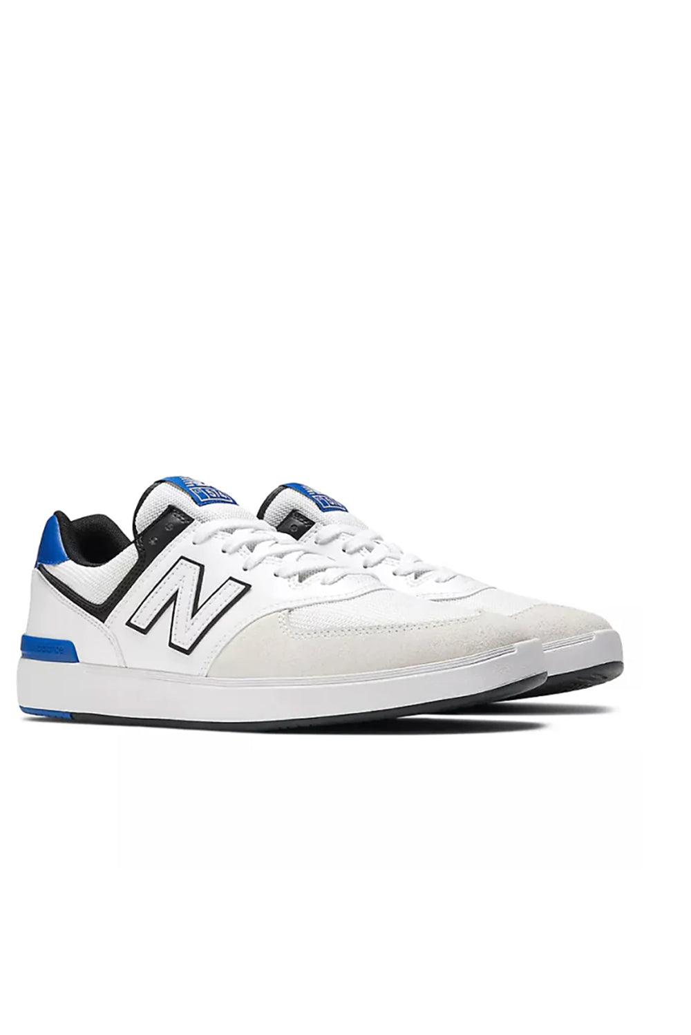  New Balance Ct574 Sneakers White/royal Woman - 2