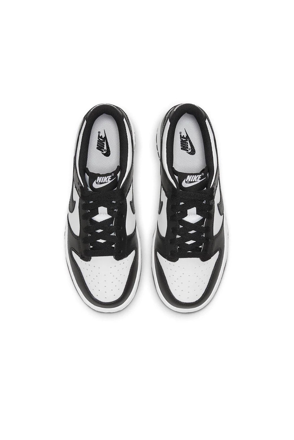  Nike Dunk Low Black White Woman - 4