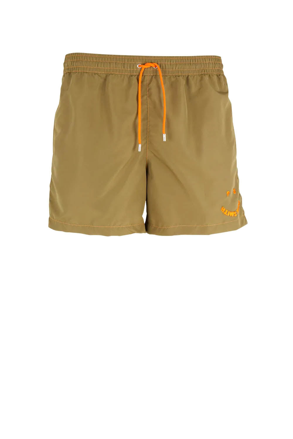  Paul Smith Beachwear Shorts Khaki Uomo - 1