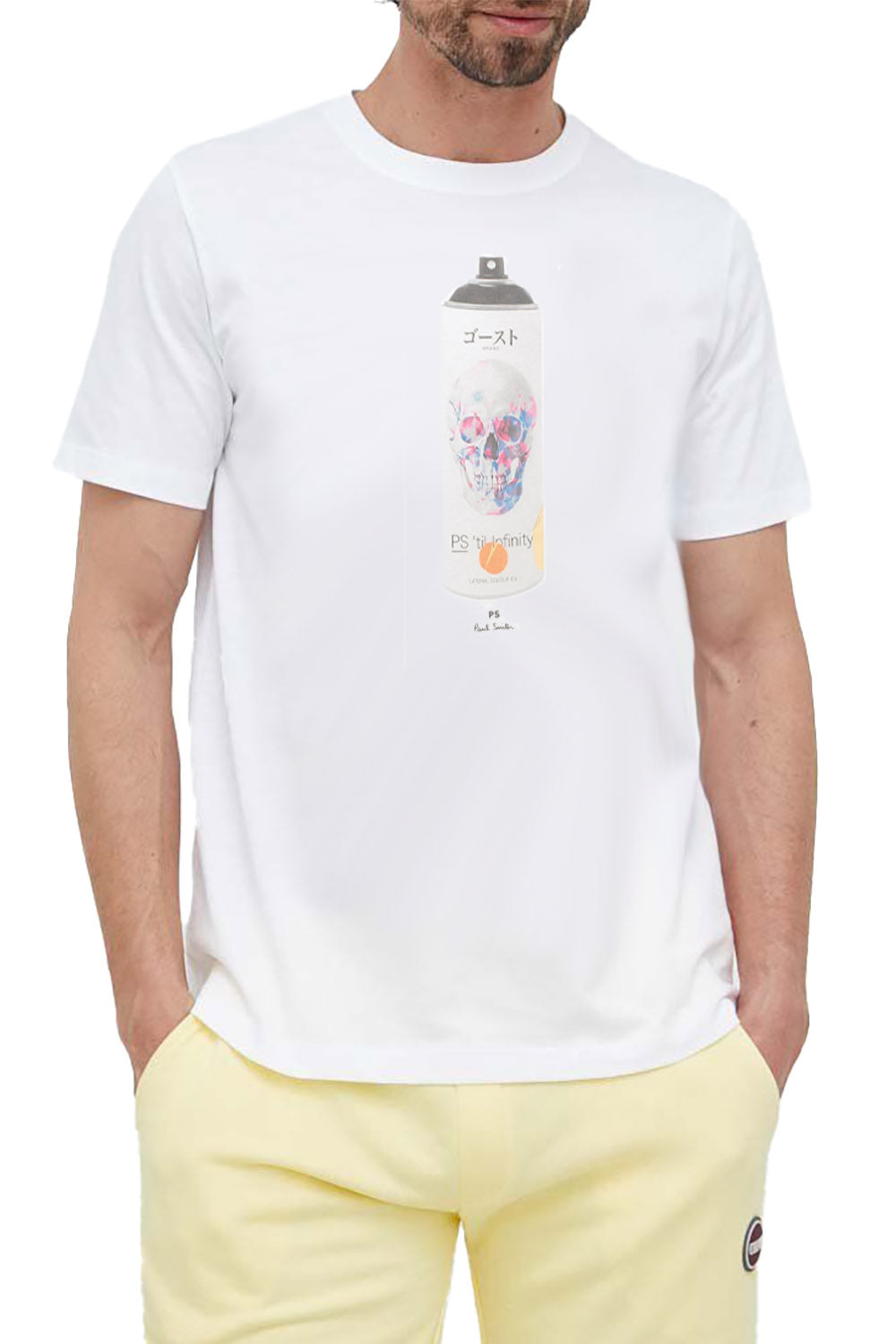  Paul Smith T-shirt With Graphic Print White Uomo - 2