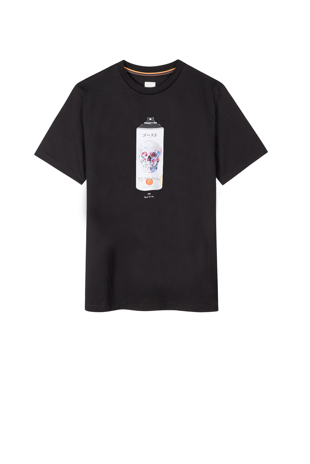  Paul Smith T-shirt With Graphic Print Black Uomo - 1