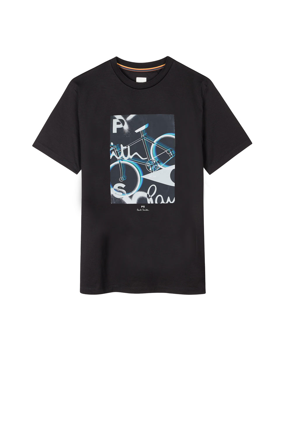  Paul Smith T-shirt With Graphic Print Black Uomo - 1