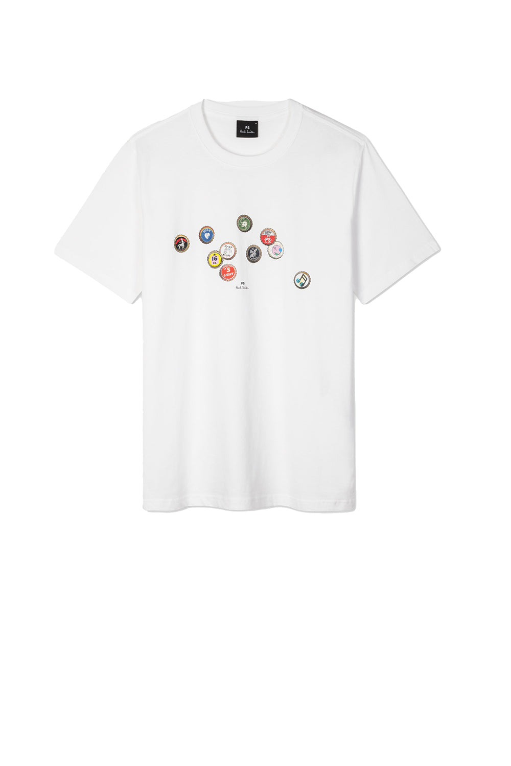  Paul Smith T-shirt With Graphic Print White Uomo - 1