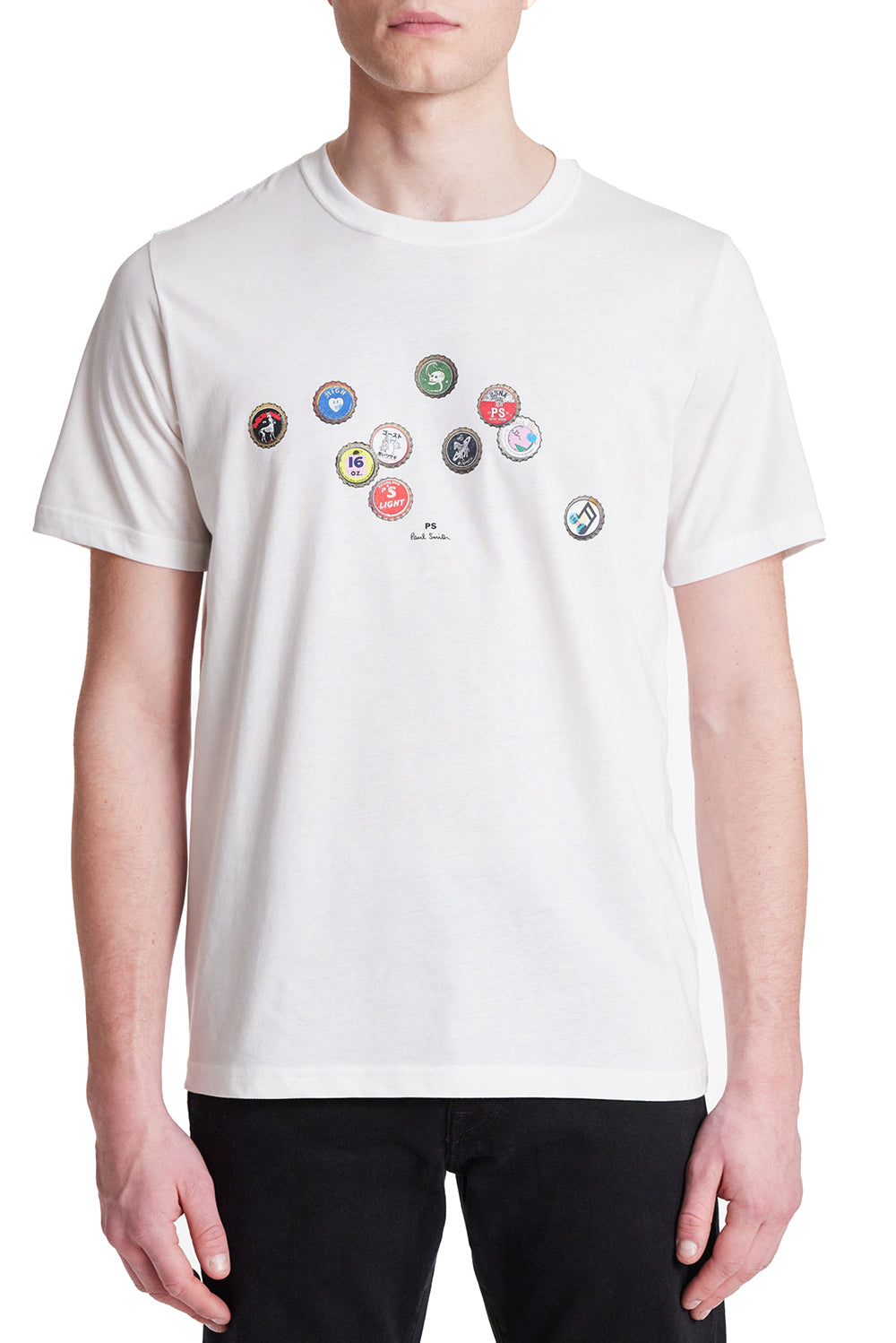  Paul Smith T-shirt With Graphic Print White Uomo - 2