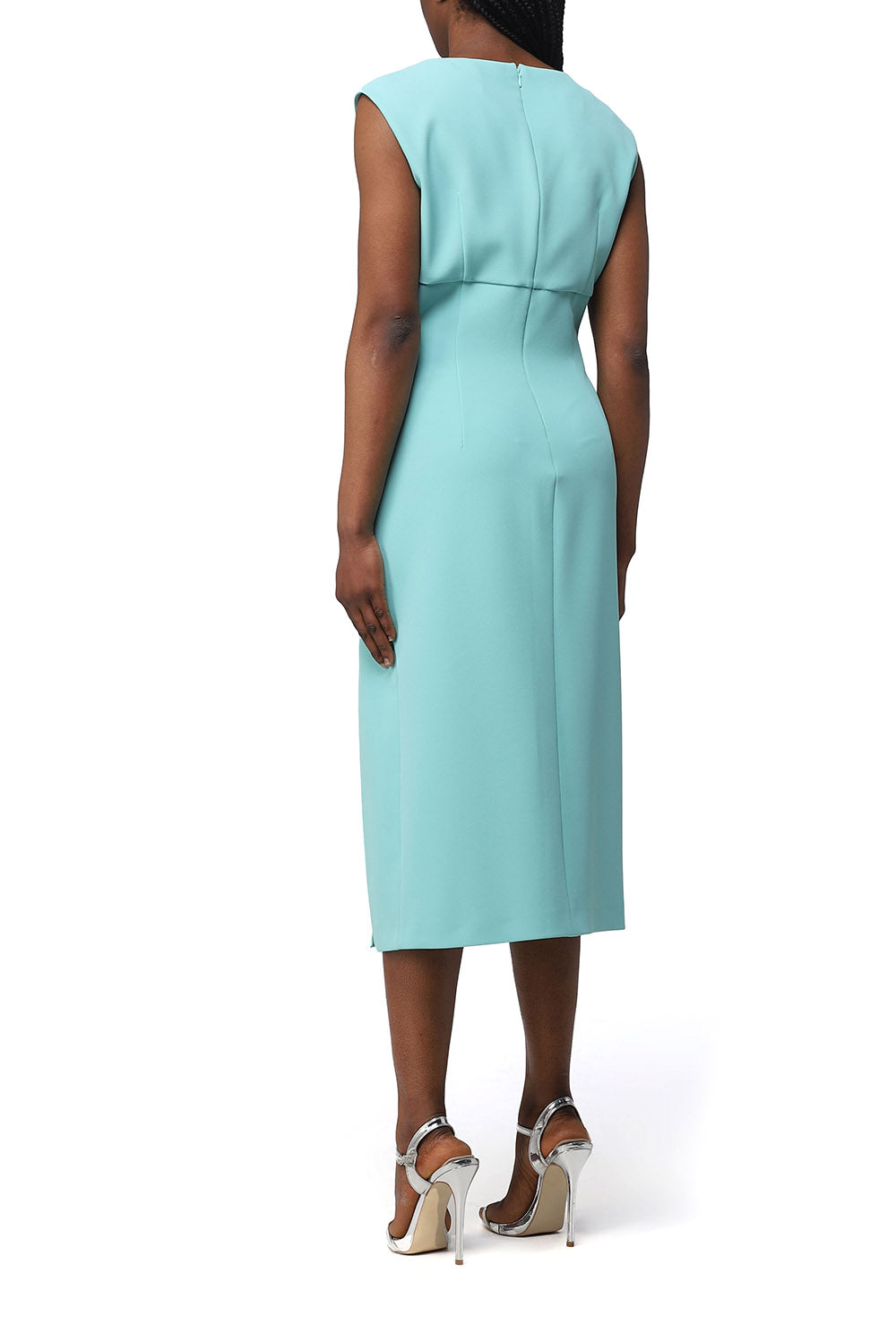  Pinko Adela Dress Green Woman - 3