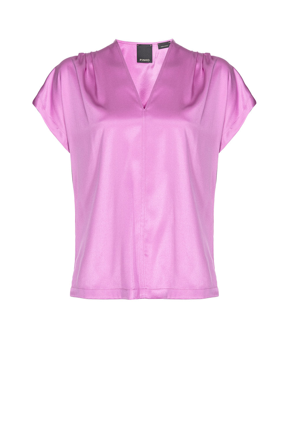  Pinko Satin Stretch Blouse Woman - 1