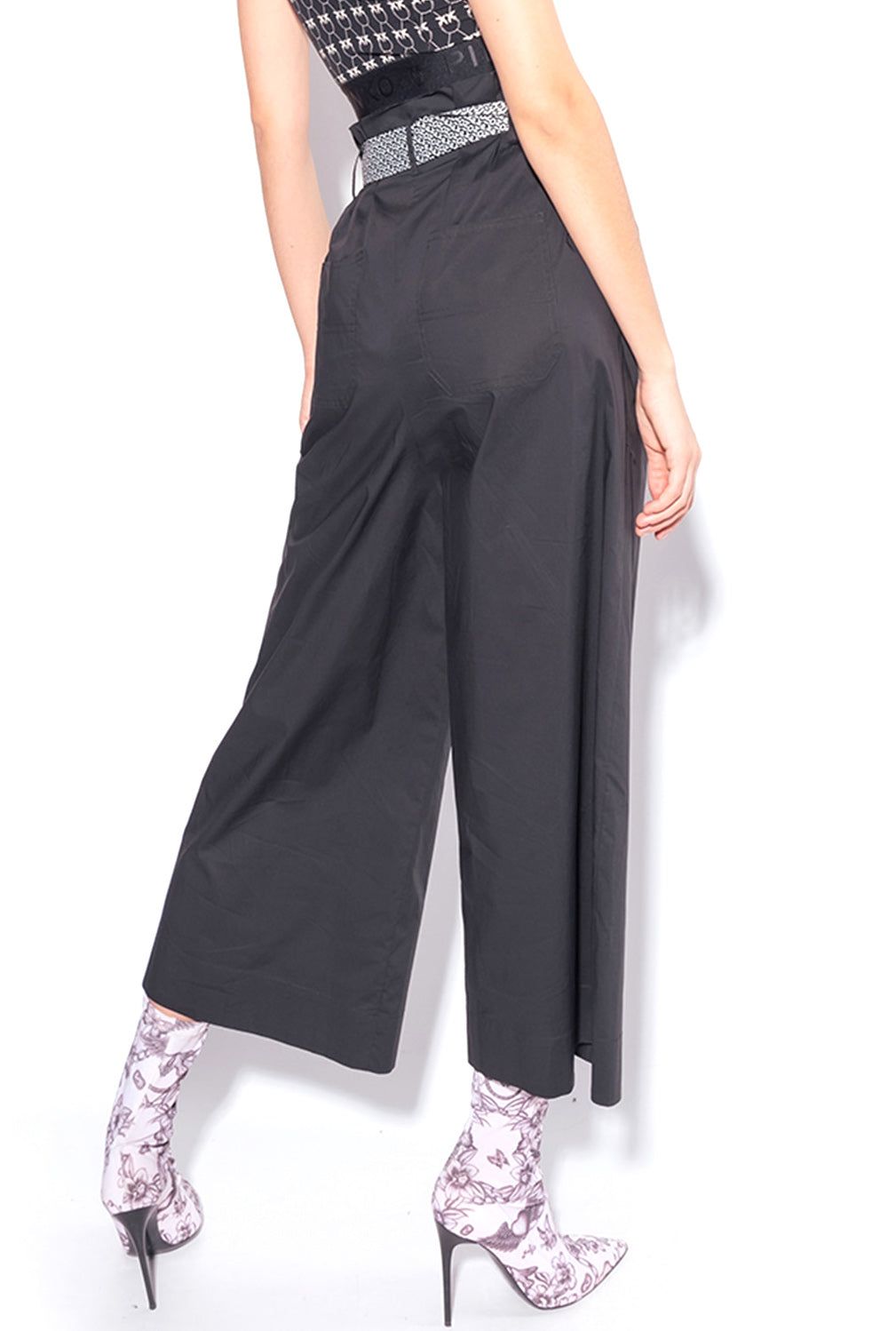  Pinko Pantaloni Pupa Black Woman - 3