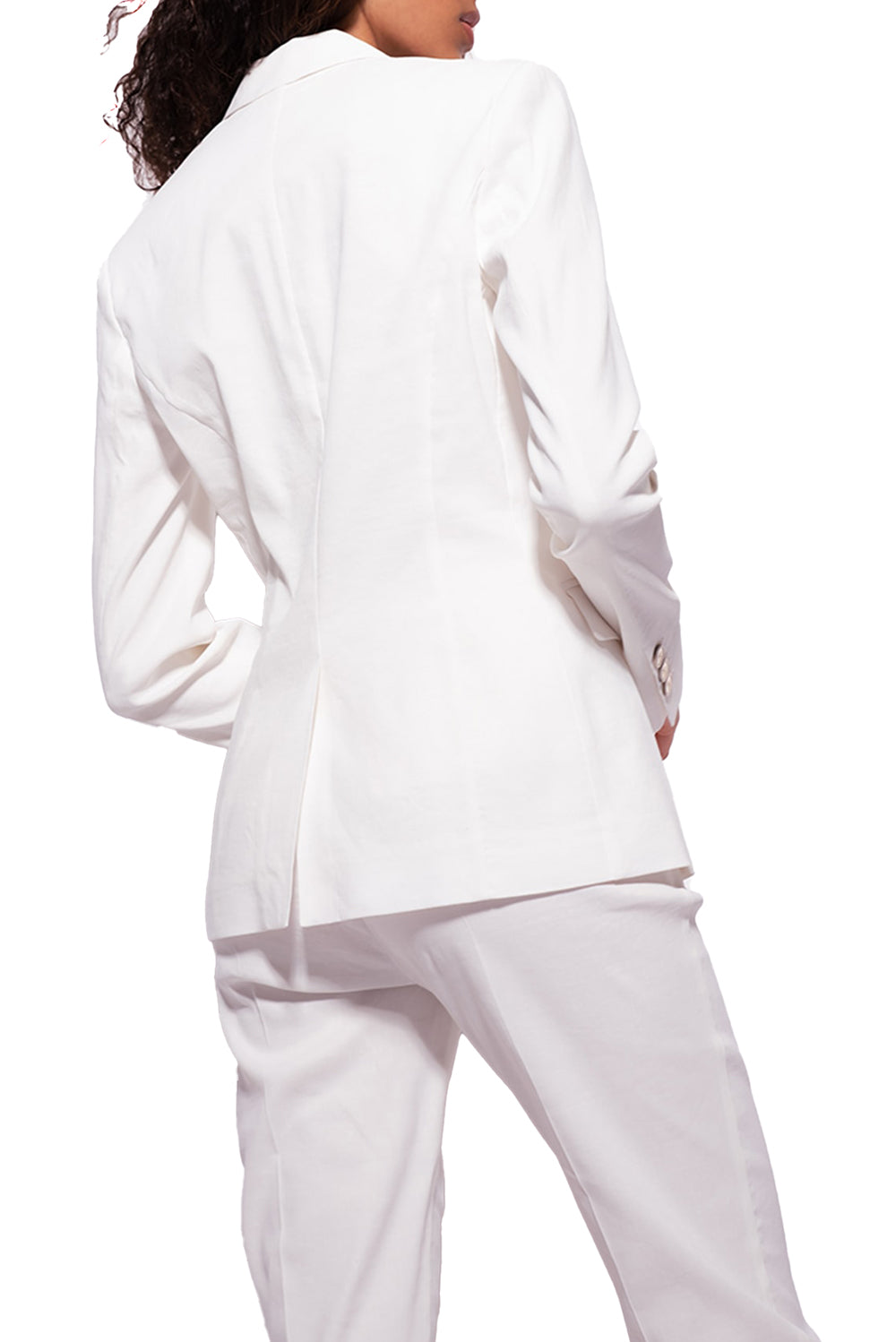  Pinko Blazer Monopetto White Woman - 3