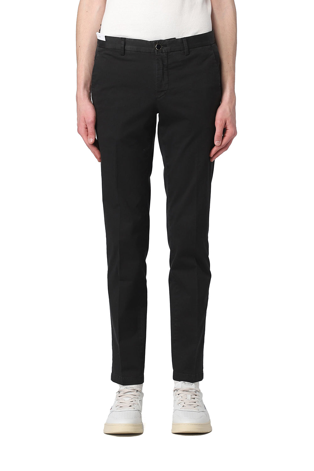  Pt Torino Chino Trousers Nero Uomo - 2