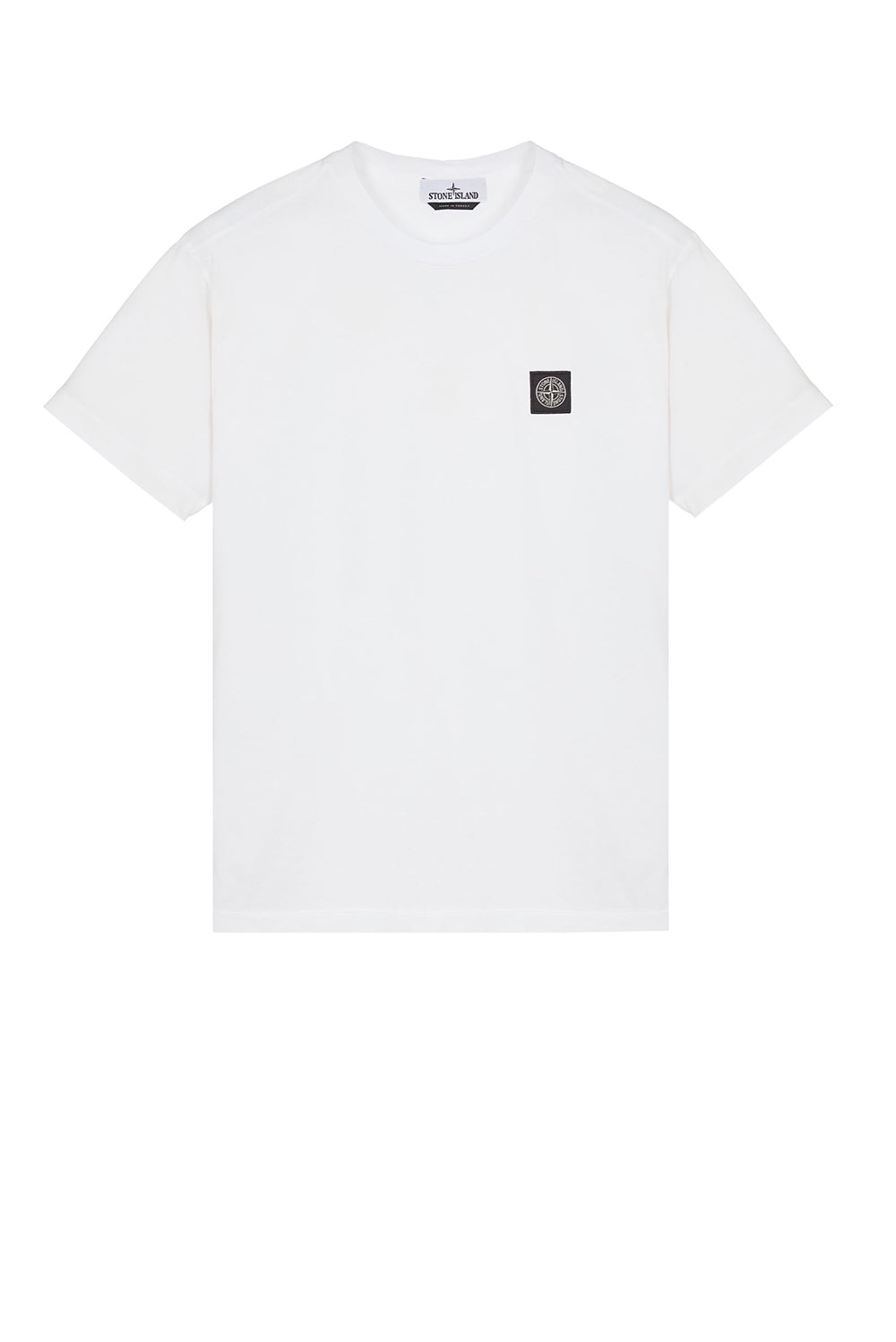  Stone Island T-shirt Logo White Uomo - 1