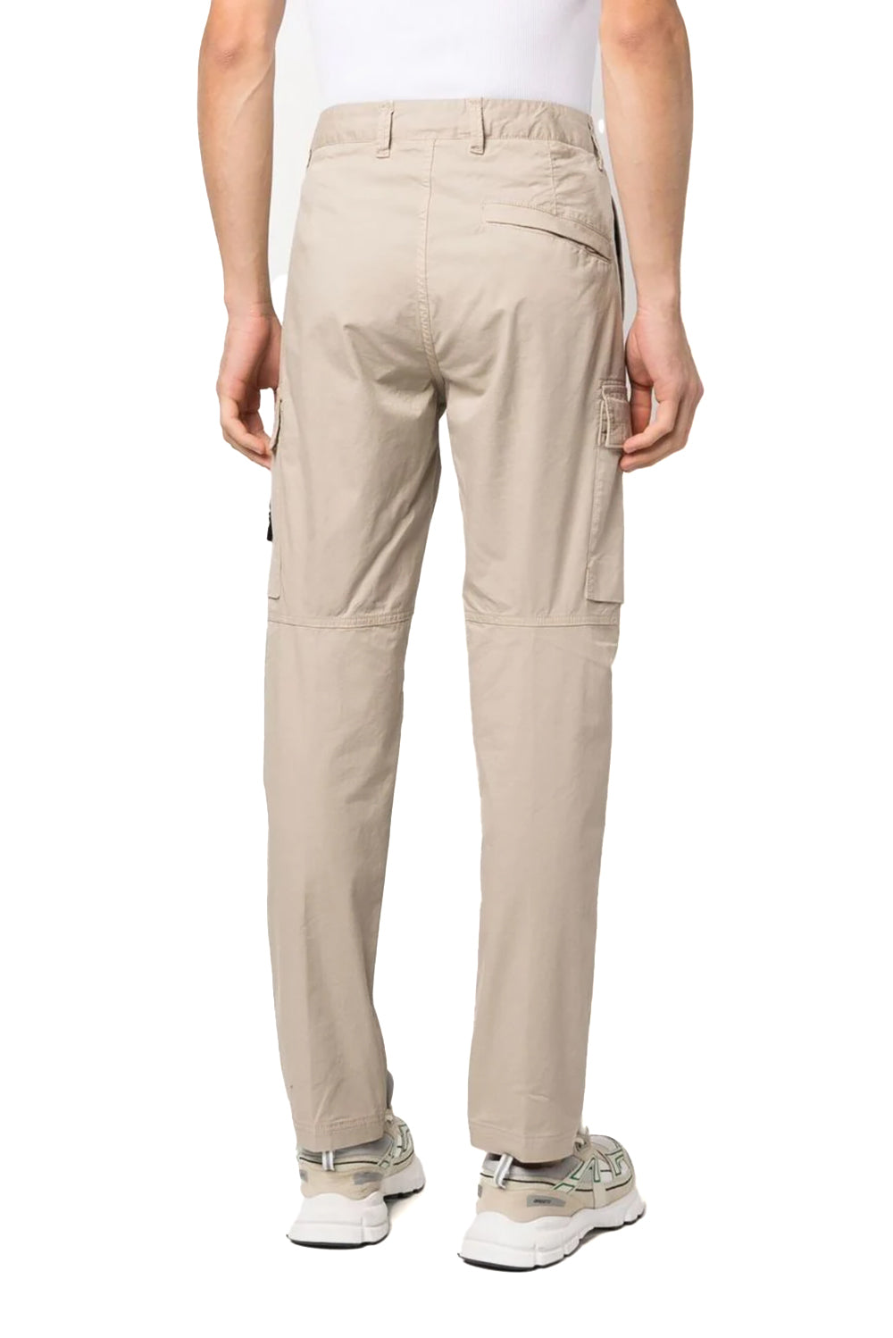  Stone Island Supima Cargo Pants Sabbia Uomo - 3