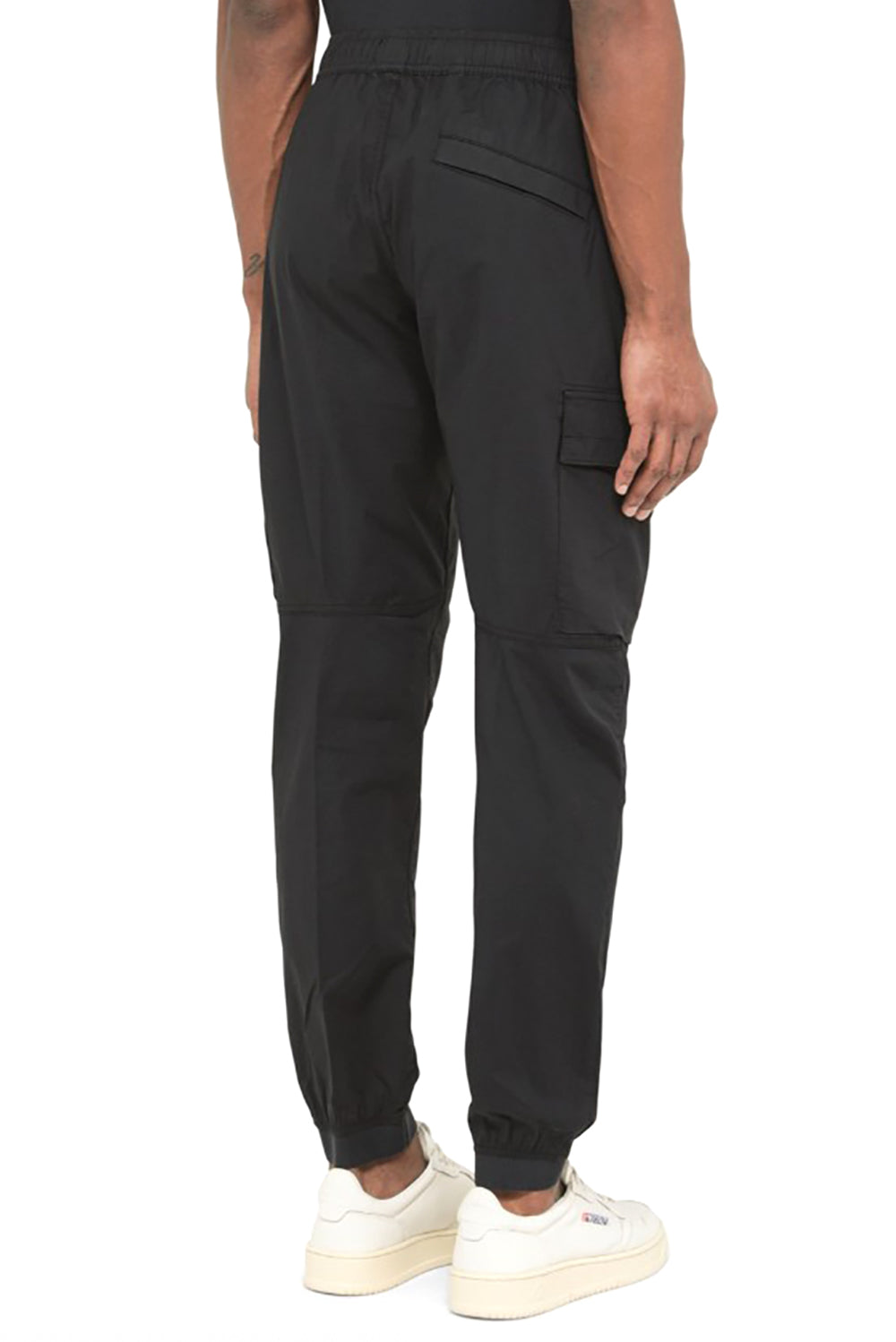  Stone Island Cargo Trousers Black Uomo - 4