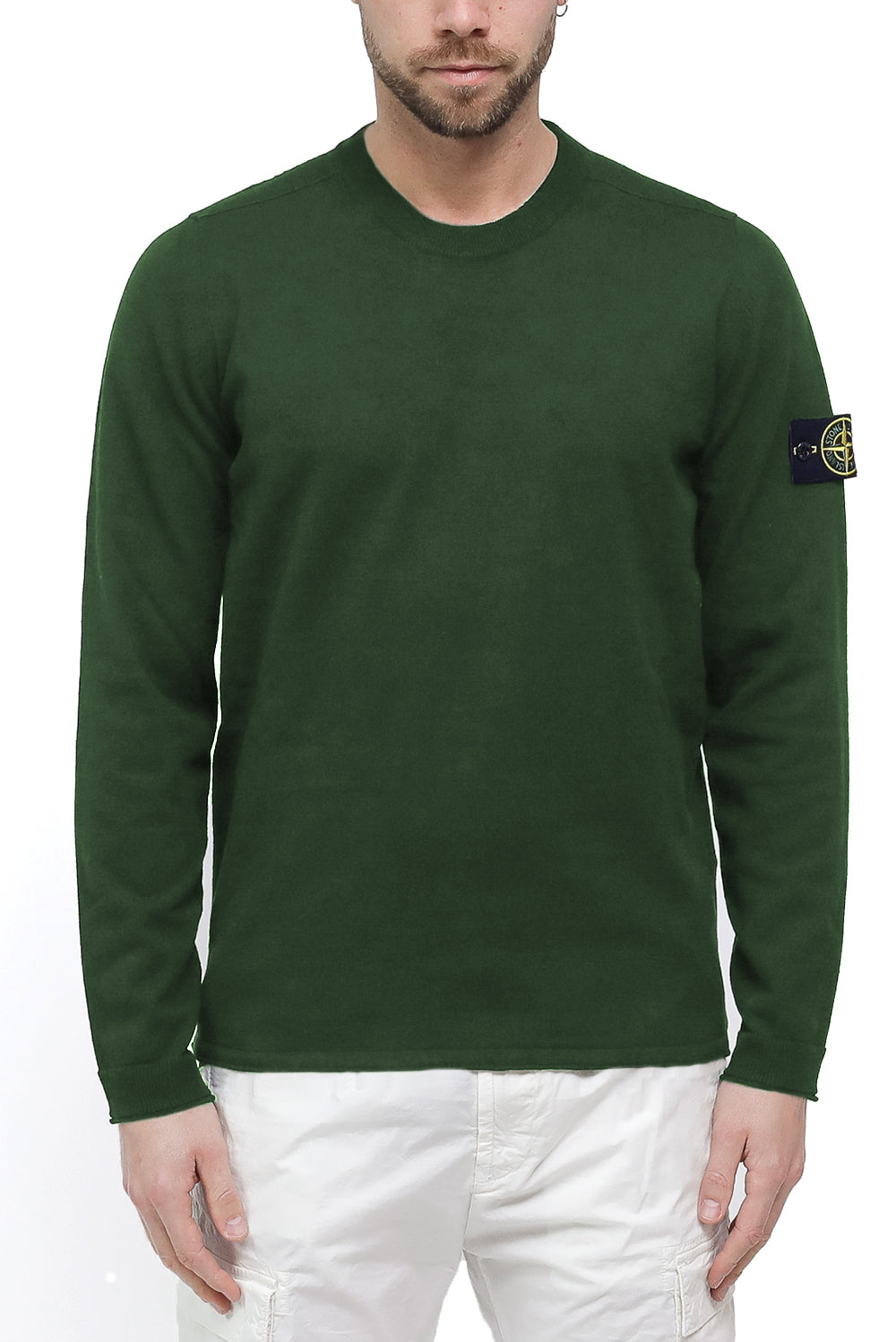  Stone Island Crewneck Verde Uomo - 2