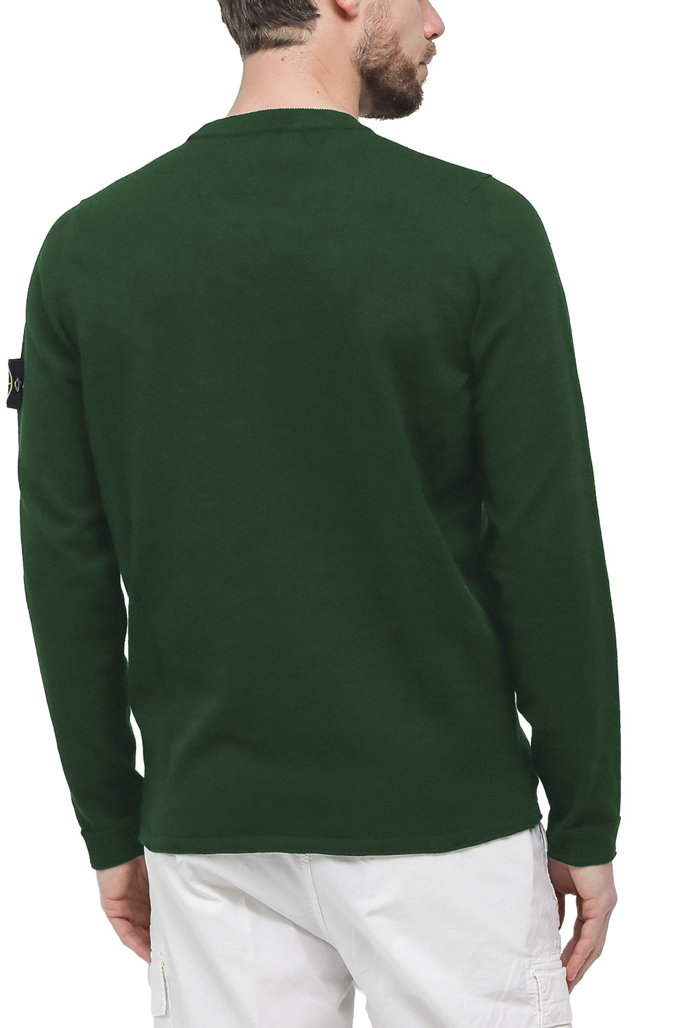  Stone Island Crewneck Verde Uomo - 3