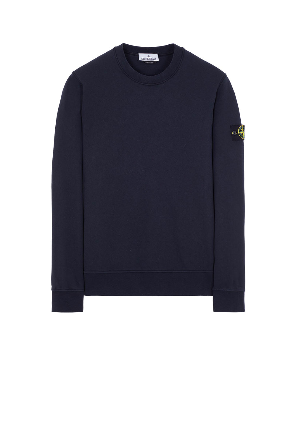  Stone Island Classic Crew Neck Sweatshirt Navy Uomo - 1