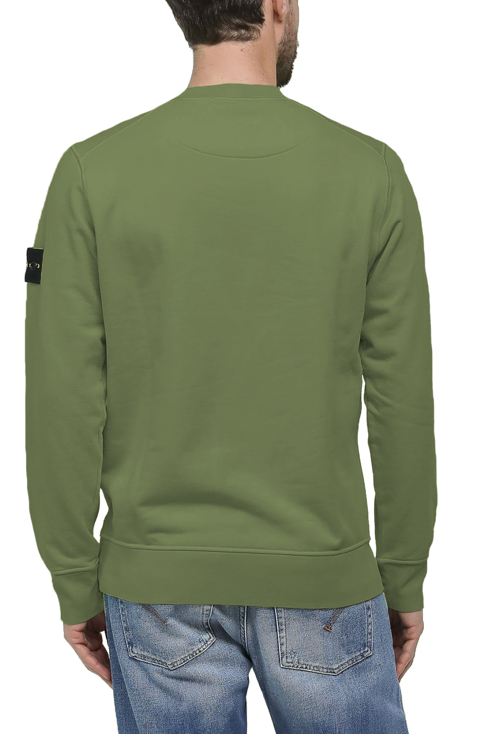  Stone Island Classic Crew Neck Sweatshirt Desertdust Uomo - 3