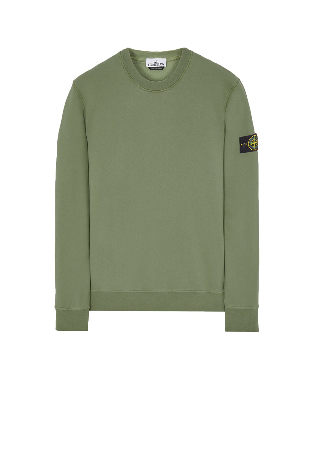  Stone Island Classic Crew Neck Sweatshirt Desertdust Uomo - 1