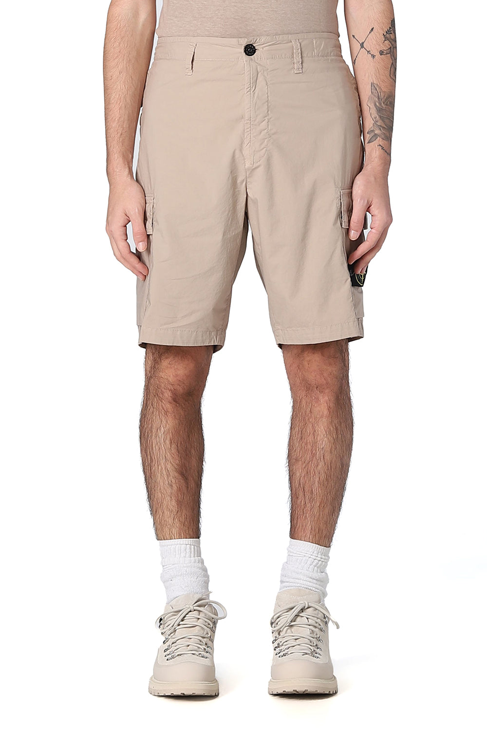  Stone Island Bermuda Cargo Sabbia Uomo - 2