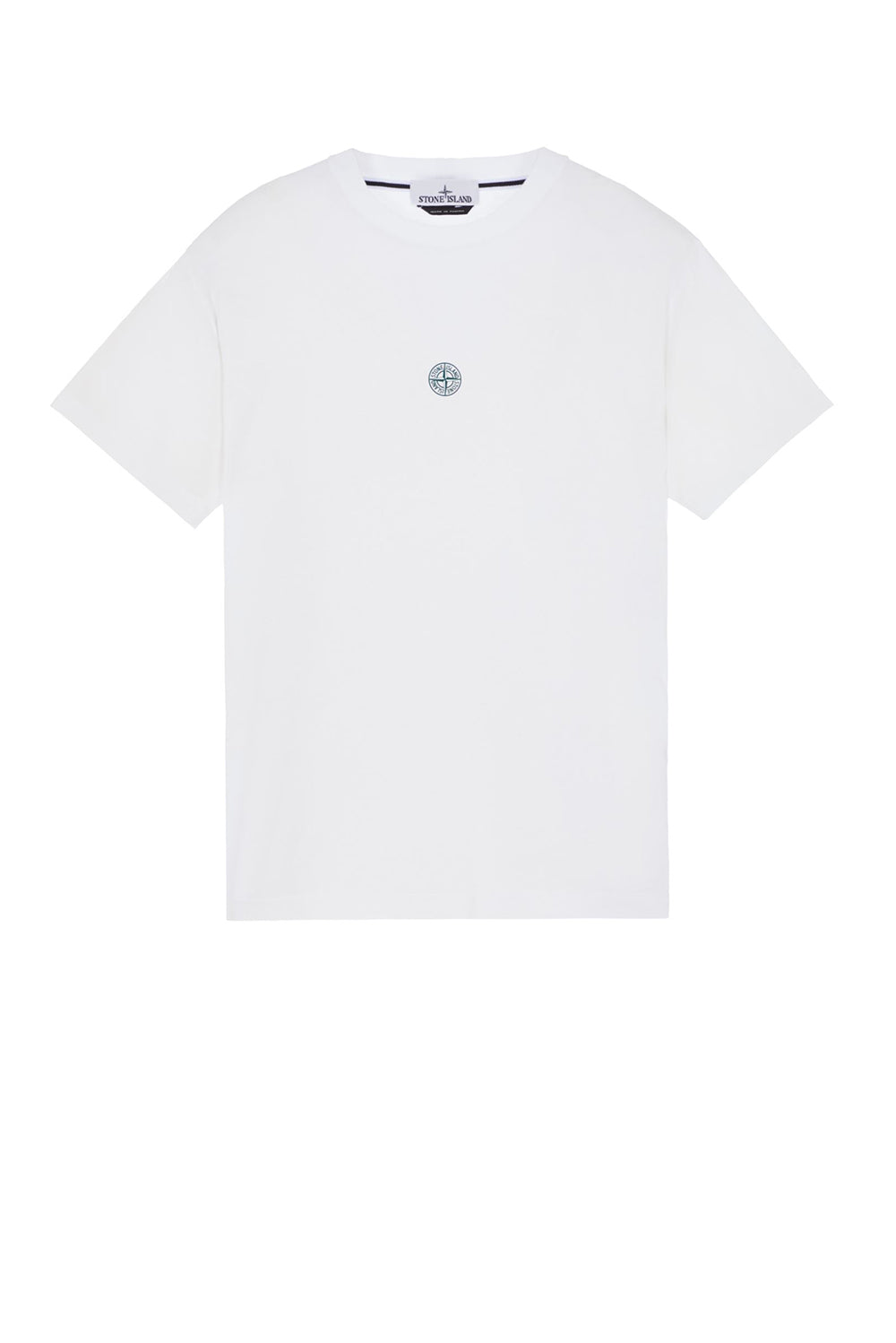  Stone Island Lettering One Print T-shirt White Uomo - 1