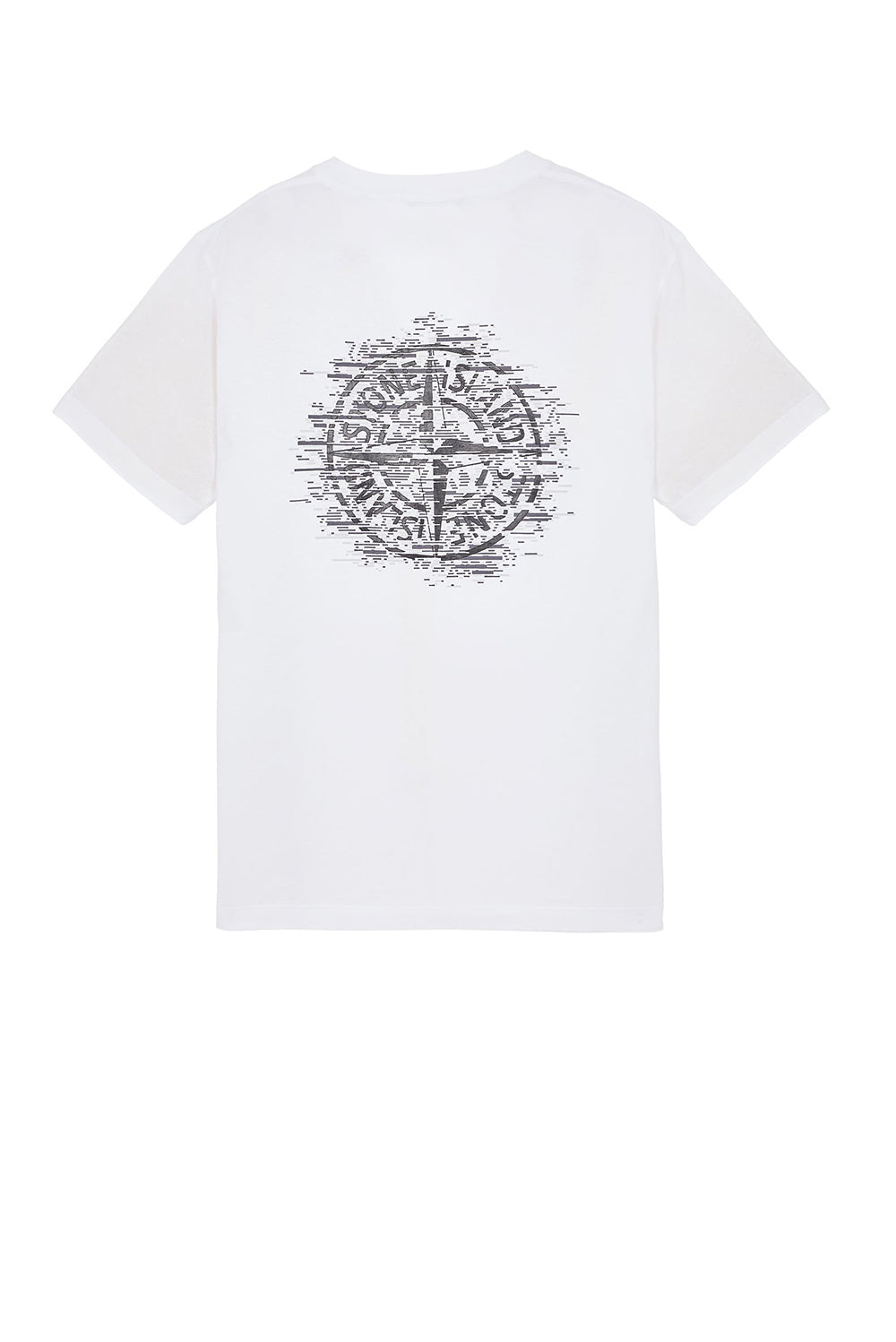  Stone Island 'institutional One Print' T-shirt White Uomo - 2