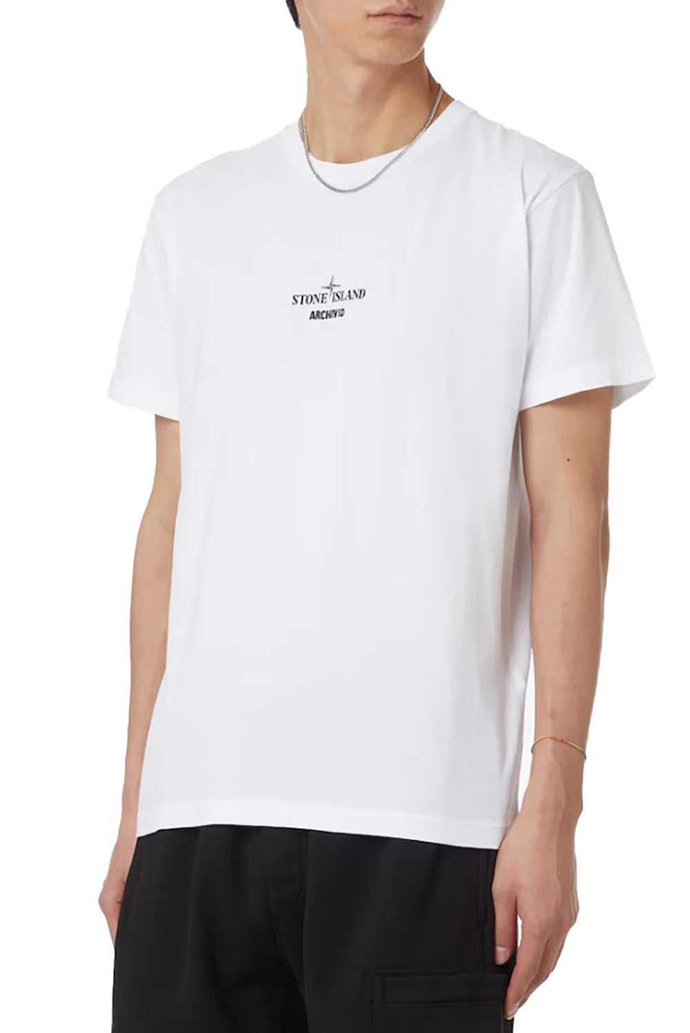  Stone Island Project Archive T-shirt White Uomo - 3