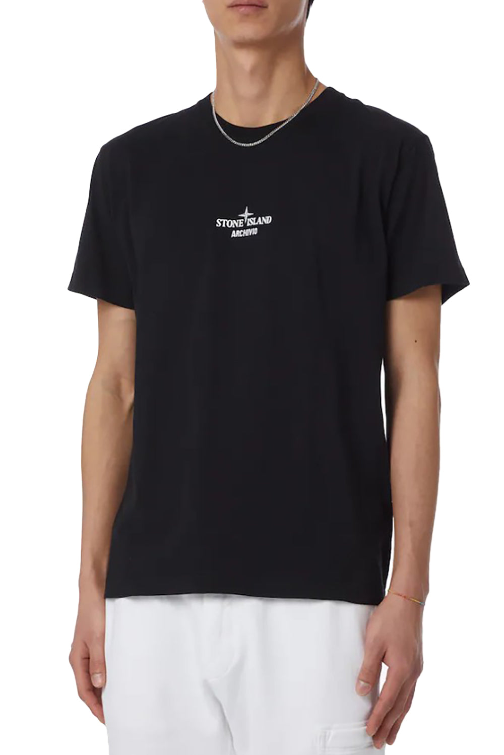  Stone Island Project Archive T-shirt Black Uomo - 3